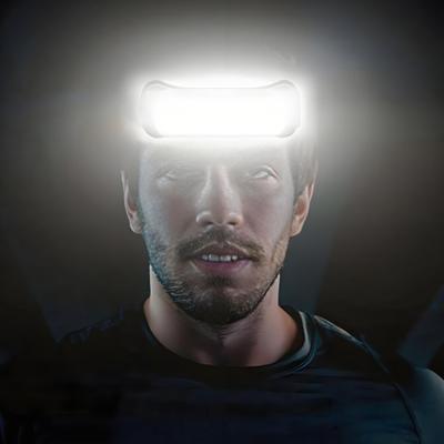 Yousheng Multi-function Headlight 3 Modes Adjustable Waterproof USB Rechargeable Hands-free Lightweight Outdoor Camping Night Running Fishing Headlamp