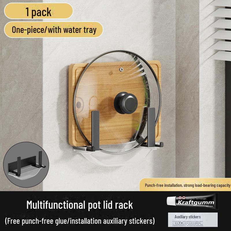 Punch-Free Kitchen Rack for Pots, Cutting Boards & More