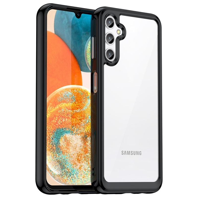 

Чехол для Samsung Galaxy Jump 3 Чехол для Samsung Galaxy Jump 3 Роскошные чехлы из ТПУ+ ПК Ударопрочный Силиконовый чехол для телефона с задней крышкой Конфетного цвета For Samsung Jump 3 чёрный