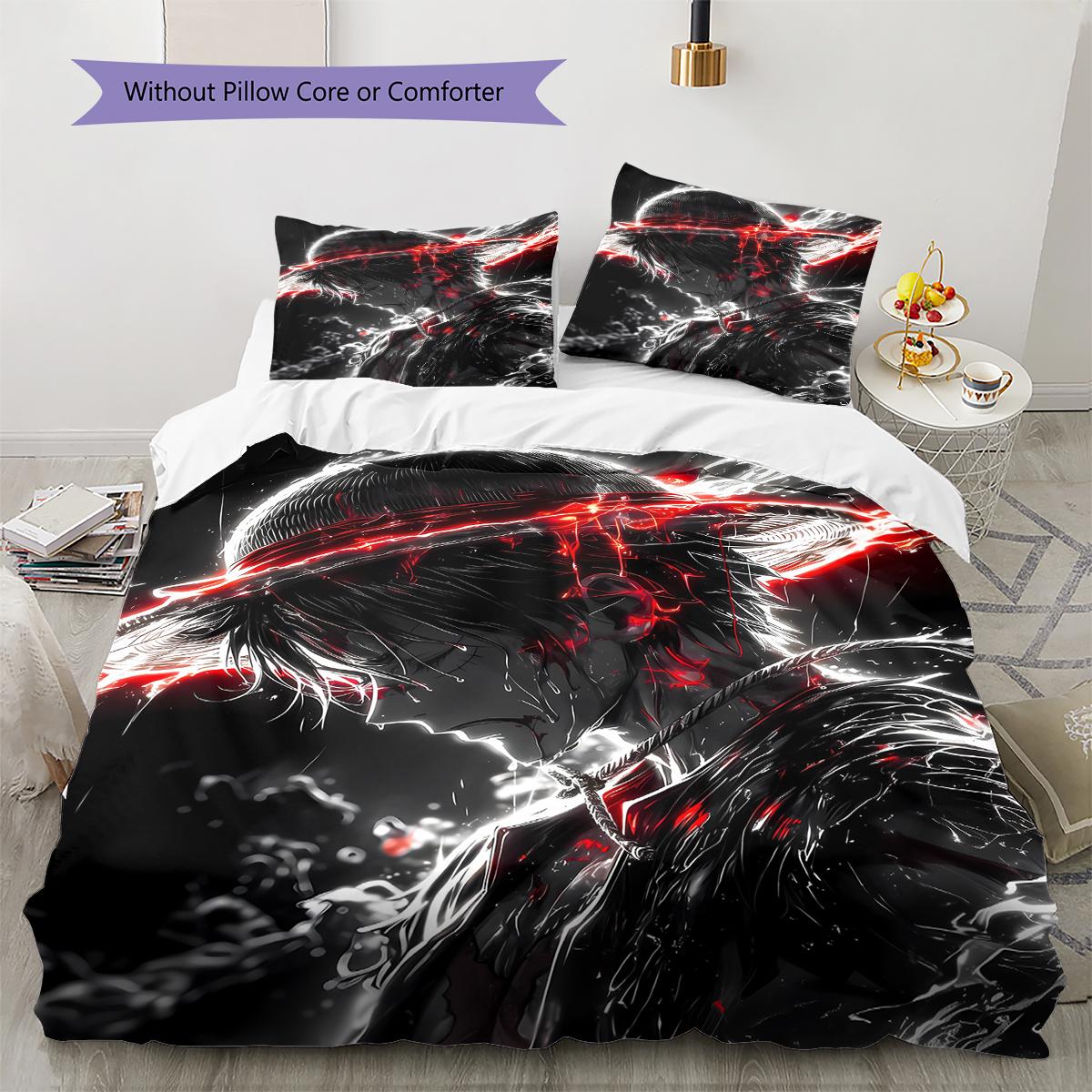 

Дитячий Плед-Ковдра Комплект Постільної Білизни Зворотний Бік Наволочка Домашній Декор Подарунок на День Народження (1 * підковдра + 2 * наволочка, без наповнювача) 135x200cm