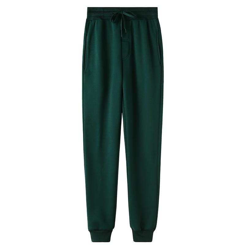 Men's Solid Color Sweatpants Joggers Autumn Winter Casual Loose Slacks Sports Streetwear Gym Sportswear