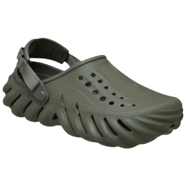 Crocs Echo Clog EVA Clogs Unisex Green 207937-3J5