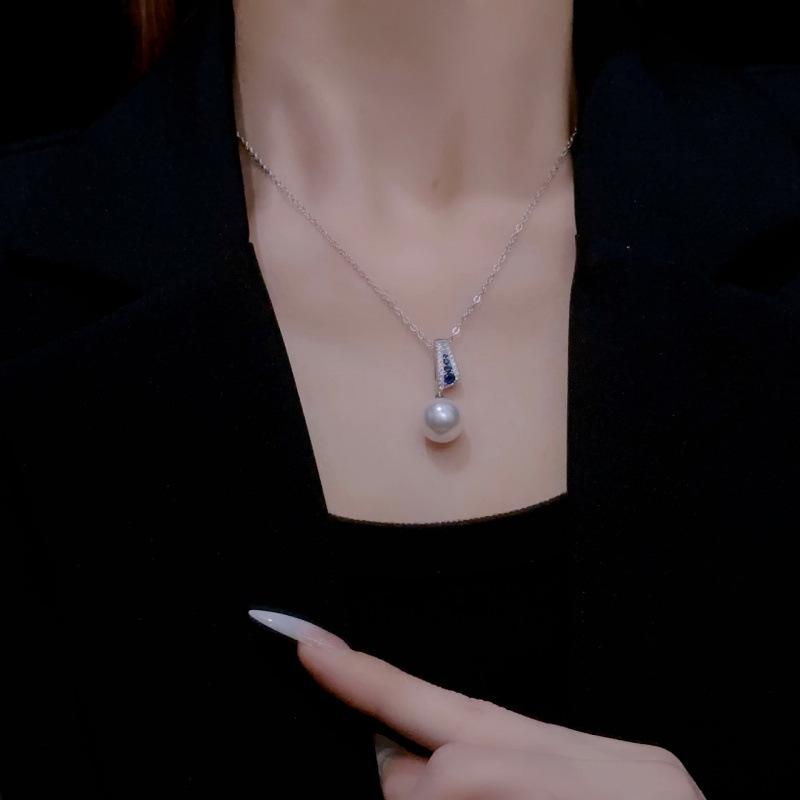 Elegant Pearl Necklace, Stud Earrings & Ring Set - Perfect Gift for Women