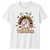 Spooky Teacher Unisexs TShirt Halloween Teacher Teaching Halloween Gift For Her