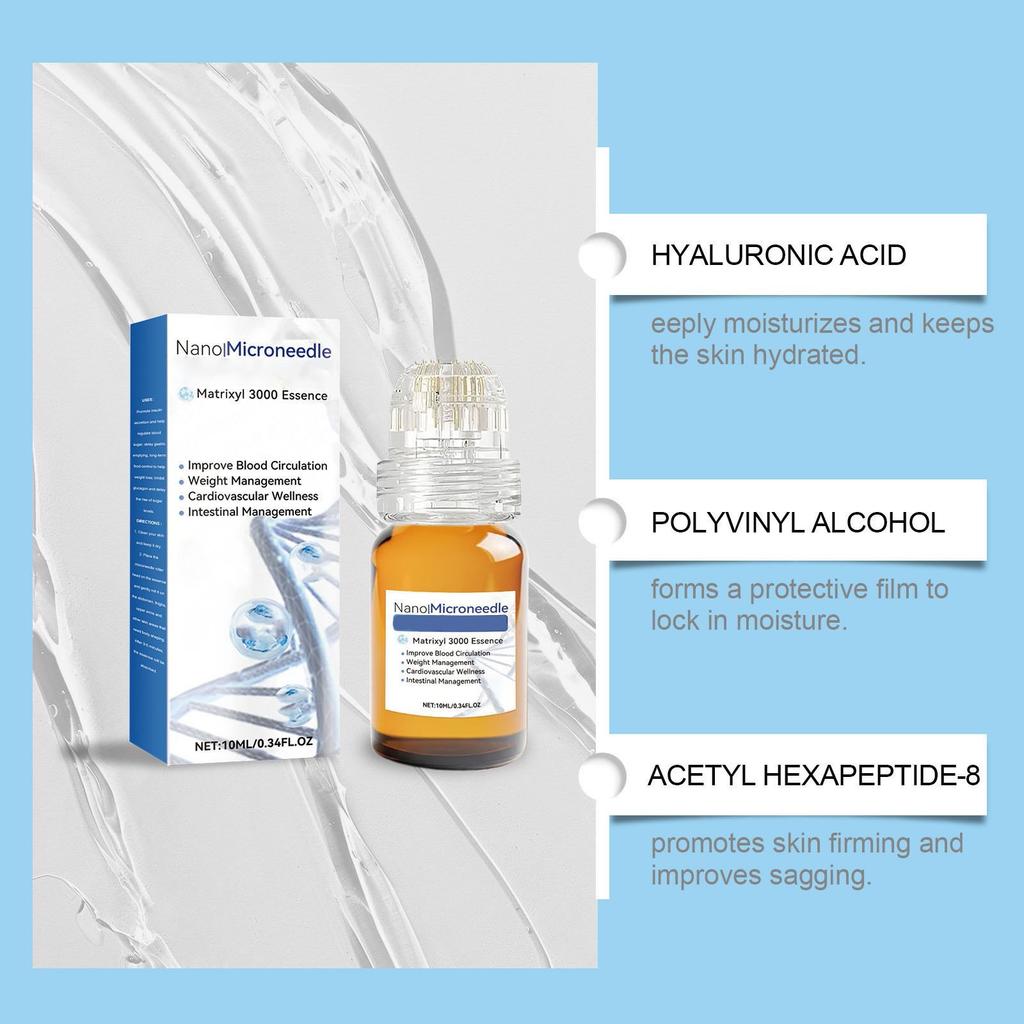 Nano Micro Needle Hydrating Facial Care Roller Hydrating And Moisturizing Facial Skin Hydrating And Moisturizing 10ml