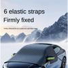 New Winter Snow-Proof Car Sunshade and Snow Shield, Extended and Thickened for Winter, Sunshade for Front Windshield, Snow Cover, Frost and Freeze