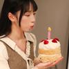 16cm Strawberry Cake Plush High Quality Sweet Doll Delicate Desert Pillow Party Props Xmas Gifts