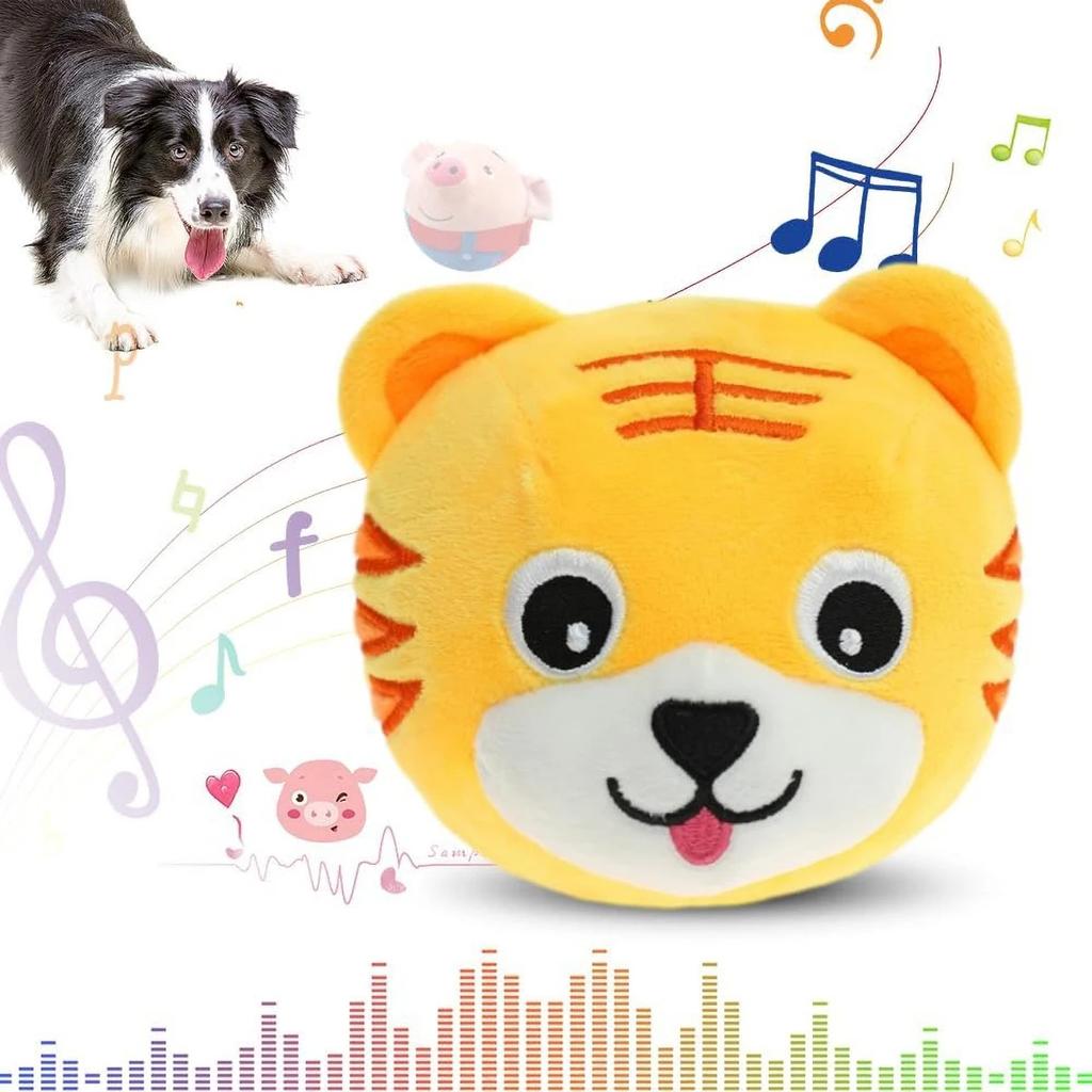 Cute Style Interactive Playing Dog Toy Cartoon Design Safe & Durable Suitable for Puppies & Adult Cats Dogs Toy Indoor Play