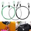 Security Anti-theft Motorcycles Metal lock Chain Braided rope Bicycle Lock Steel Cable Wire Rope