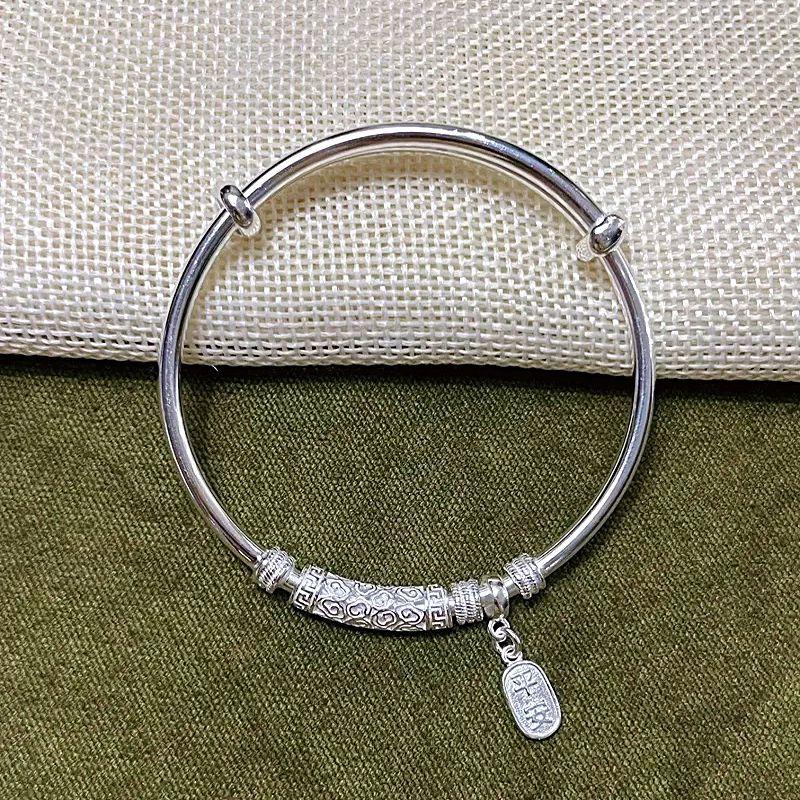 New Chinese style national style, peace and joy bracelet, Xiangyun solid light luxury niche design temperament, simple gift for girlfriend