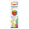 GIOTTO Mega Fluo Colored Pencils - Case of 6 - 5.5mm Lead - Break Resistance