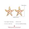 Colorful Rhinestone Stud Earrings Y2K Style Crystal Stud Earrings Trendy Dangle Earrings  for Women
