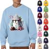 Sweat à capuche pour homme, Sweat-shirt de couleur contrastée, Veste décontractée de sport