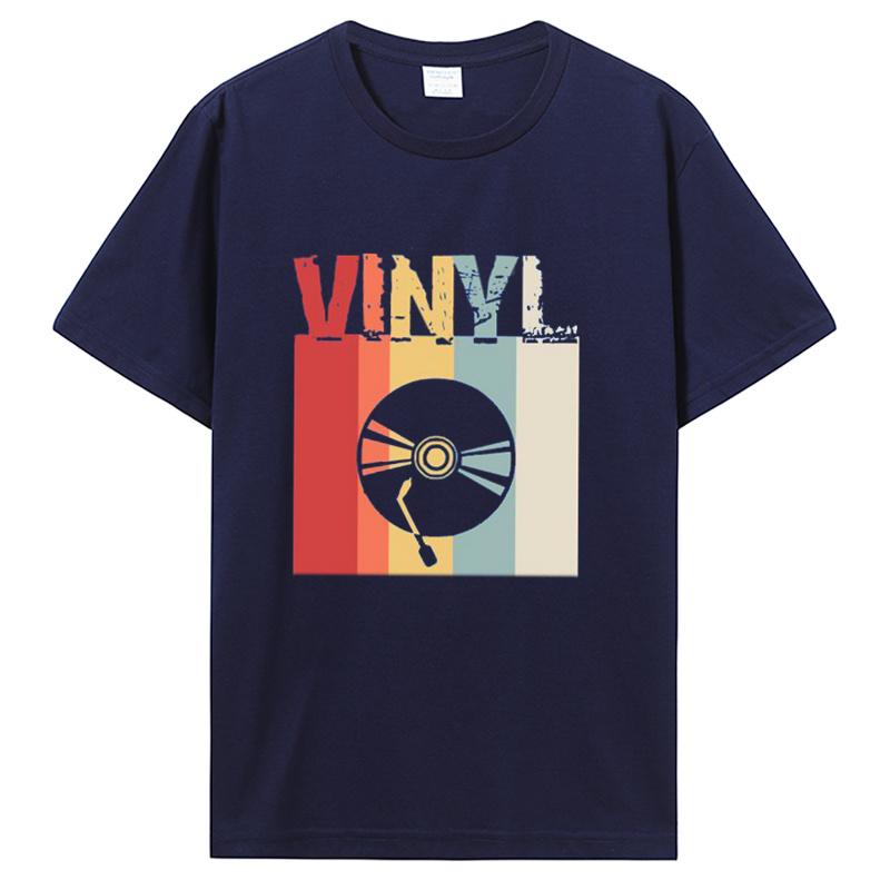 Men Clothing Vinyl TShirt Vinyl Record T-Shirt Record Shirt Dj Tees Hilarious Boy Girl T-Shirt Cotton Tees Harajuku Streetwear