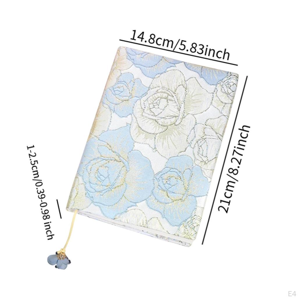 Book Cover Diary Elegant Reusable Novel Protector Decor for Journal Scrapbook Album