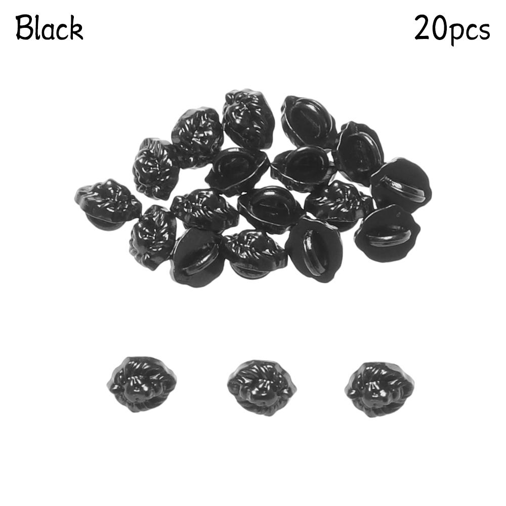20/40Pcs Mini Metal Button Buckle DIY Doll Clothes Decor Buckle 5mm Star Buckles for Handmade DIY Crafts Sewing Accessories
