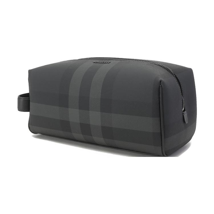 Burberry Controlla Borsa da Viaggio in Poliuretano Borsa da Uomo Grigio Carbone 80702791
