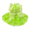 Dog Princess Dress Thin Cat Rainbow Butterfly Skirt Summer Girl Puppy Lace Tutu Dress for Small Medium Dogs Cats