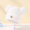 Baby Winter Hat Double Layer Newborn Infant Toddler Warm Knit Beanie Soft Breathable Stretchy Cap for Boys Girls