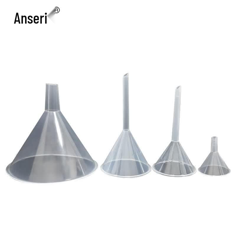 Ansellure 150mm Plastic Funnel, Pack of 5