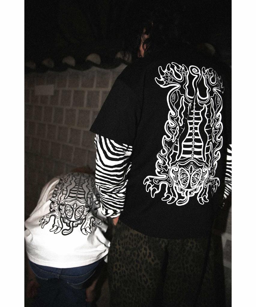 Ialeseuko Chameleon Feeling T-Shirt_White