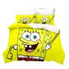 SpongeBob SquarePants Duvet Cover Pillowcase Bedding Set Adult Boy Girl Bedroom Decoration Children Single Double Large Size