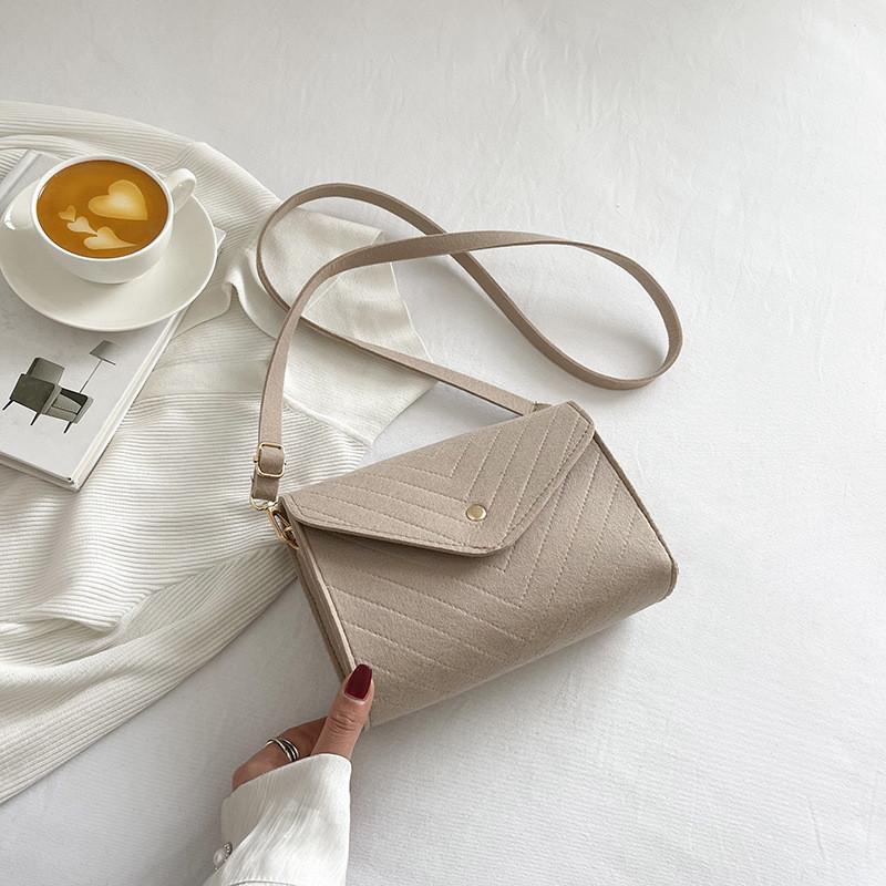 Fashionable Casual Crossbody Bag For Women 2023 Small Square Shoulder Handbag хаки