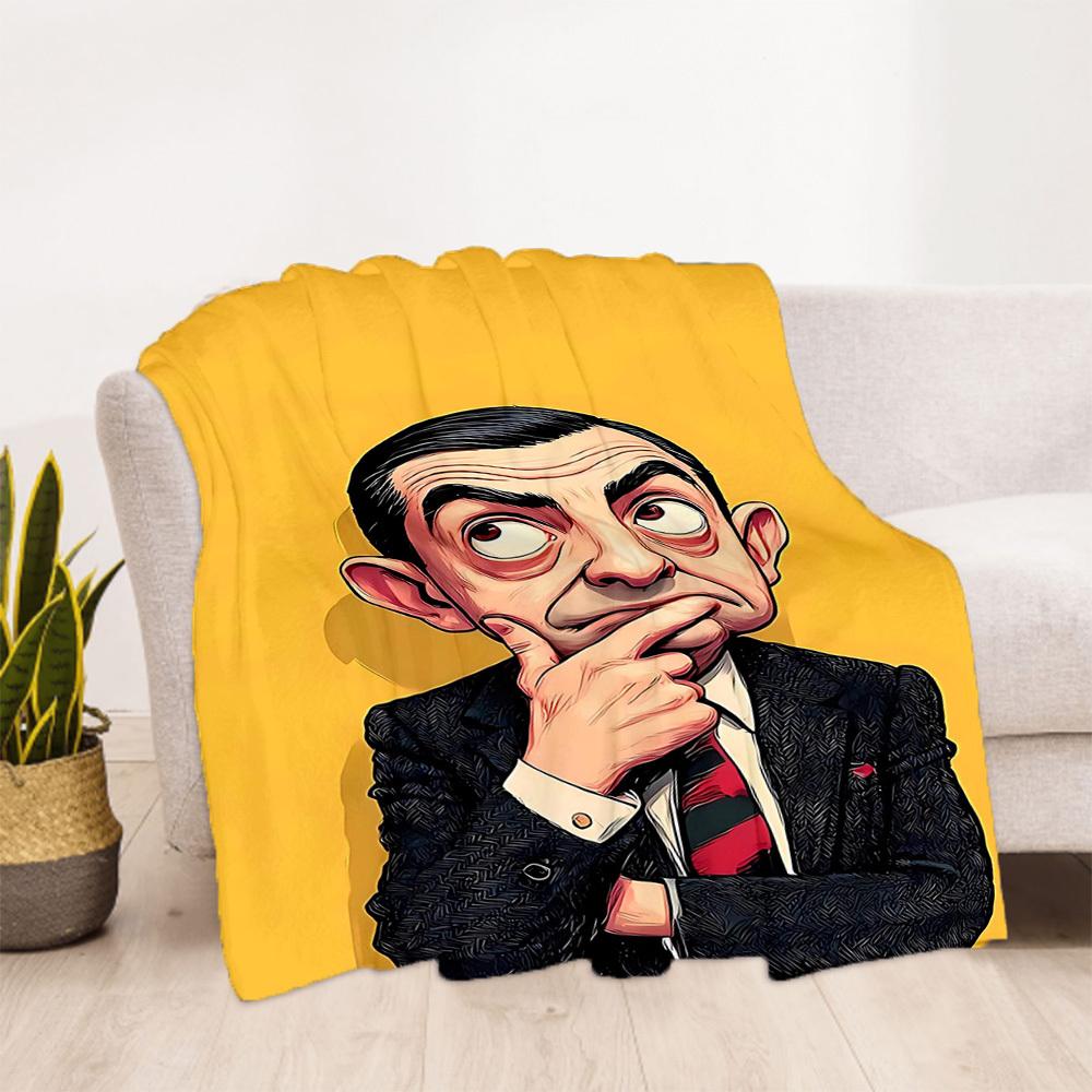 1 pz Sig.. Coperta da Esterno in Flanella Leggera, Morbida e Calda, Uso Stagionale per Divano, Esterno, Campeggio, Soggiorno, Ufficio101