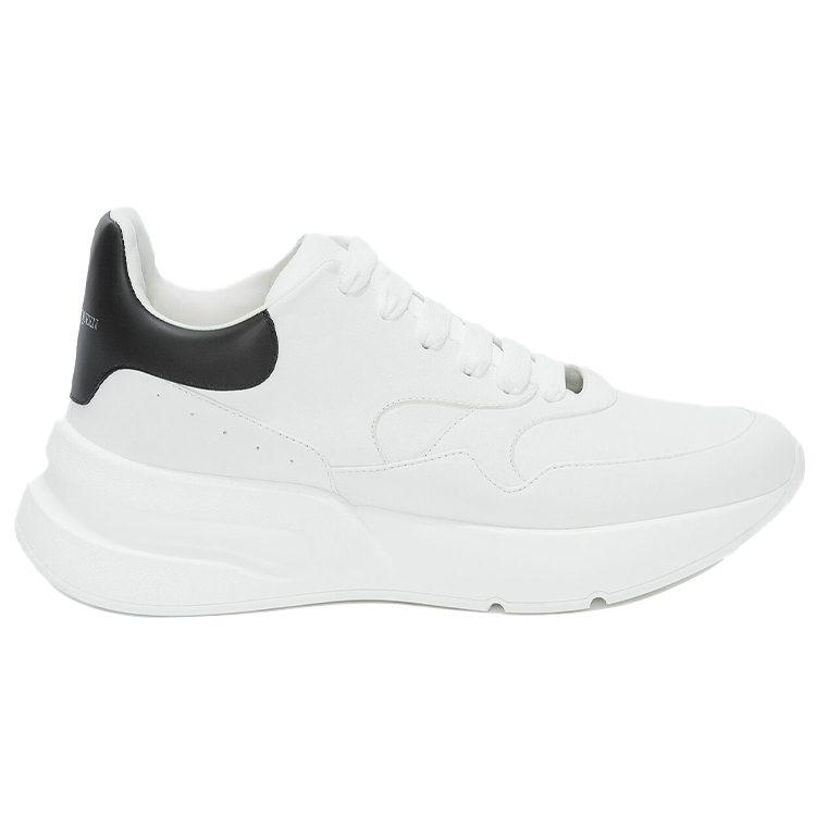 Alexander Mcqueen Oversized Runner Optic White Black 575425WHRU39034