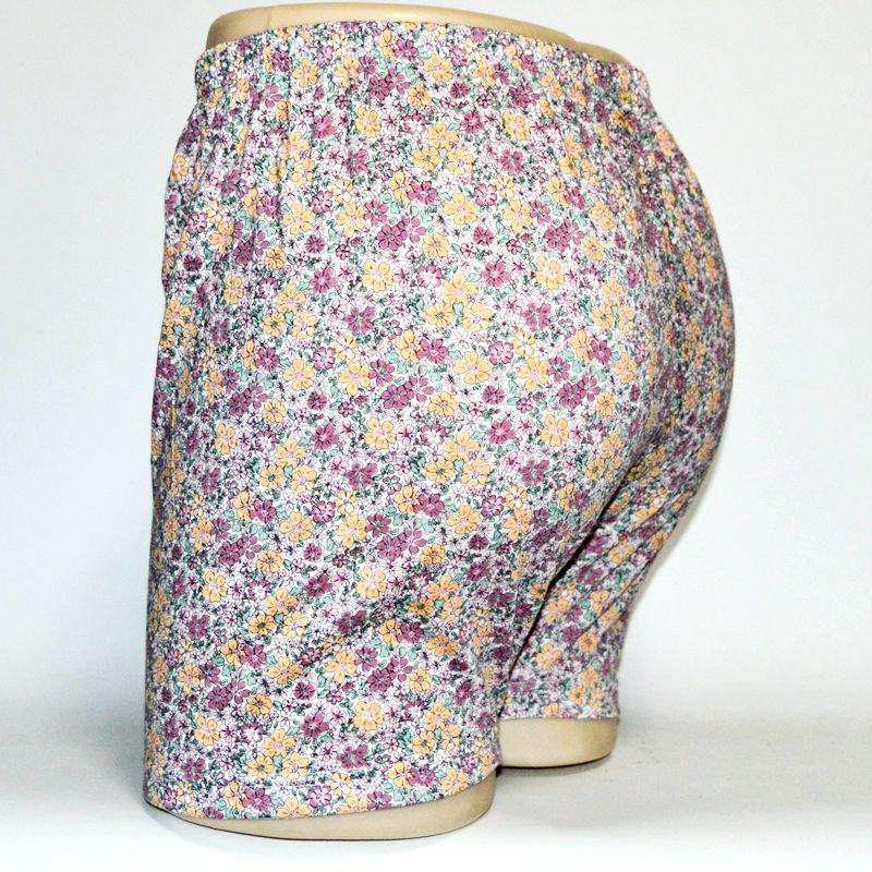 Damen Baumwoll-Boxershorts mit hohem Bund und lockerem Schnitt für mittelalte und ältere Frauen - Übergrößen-Shorts