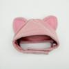 Lightweight Pet Headgear Adjustable Velcro Sun Protection Hood Cute Cat Ear Hat  Outdoor Travel