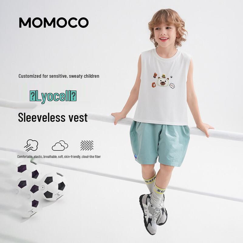 MOMOCO Boys  Summer Vest T-shirt 90