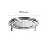 1 pièce Panier à vapeur Nouveau Support Panier à vapeur Acier inoxydable Outil de cuisine Plateau à vapeur Multi-taille Bol Pot Multifonction