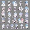 51 Graffiti Stickers: Japanese Anime-Inspired Cartoon Decorations for Notebooks, Water Cups, and Planners