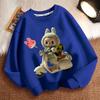 Children's Fashion LBB Hoodies, Round-neck Long-sleeved Hoodies for Boys and Girls  Spring and Autumn