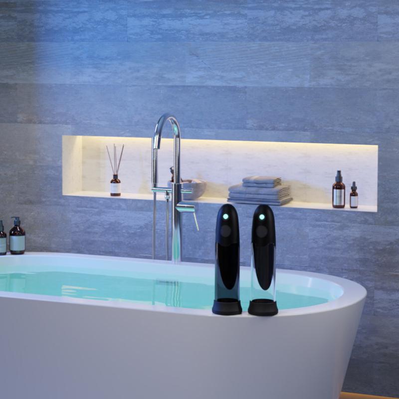 New Experience Vacuum Spa Massage Masturbator Men's Vibrator Water Bath Aircraft Cup Penis Pump Enlarger Male Sex Toy