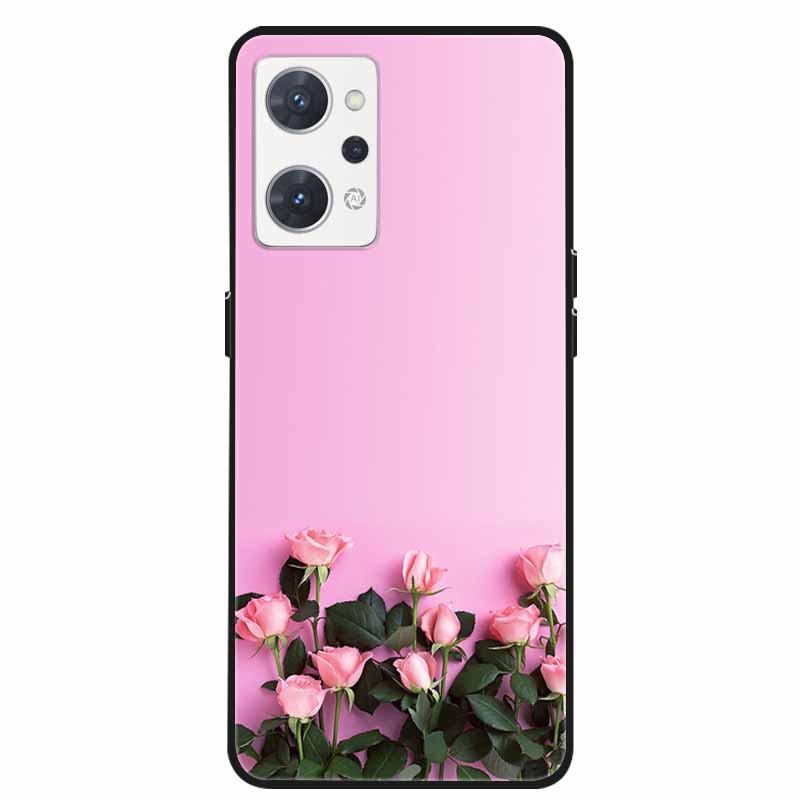 For Oppo Reno 7A 9A Case Phone Cover Soft Silicone Shockproof TPU Funda On For Oppo Reno9 A 5G Protection Capa Reno7 A / Reno9A