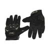 Motorcycle Riding Smartphone Size Small Gloves, Compatible, Non-Slip, Black,