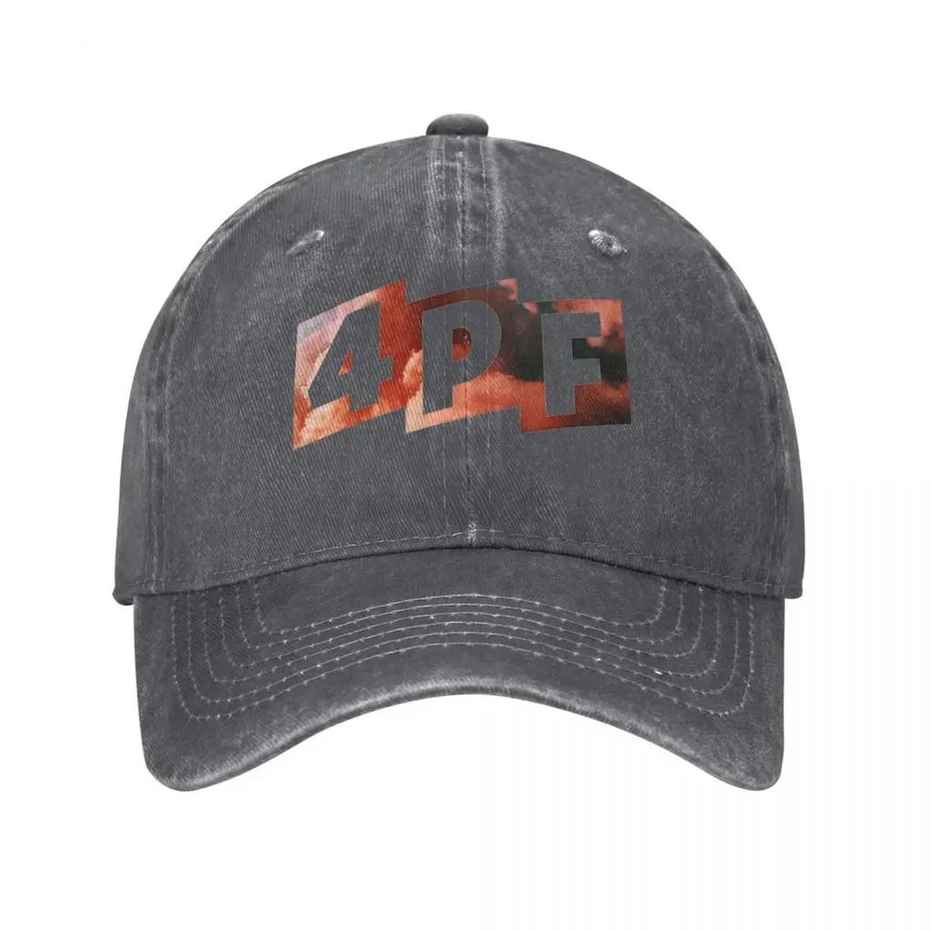 4PF Lil Baby Rapper Baseball Caps Unisex Distressed Cotton Snapback Hat Hip Hop Music Album Outdoor All Seasons Travel Caps Hat