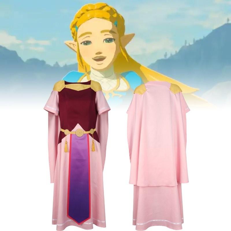 The Of Legend Zelda Princess Girl Role Play Cosplay Costume Performance Clothes
