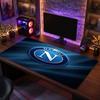 Napoli FC Theme Pattern Mouse Pad, Soccer Logo Design XXL Gaming Desk Mat Non-Slip Computer Mouse Pad
