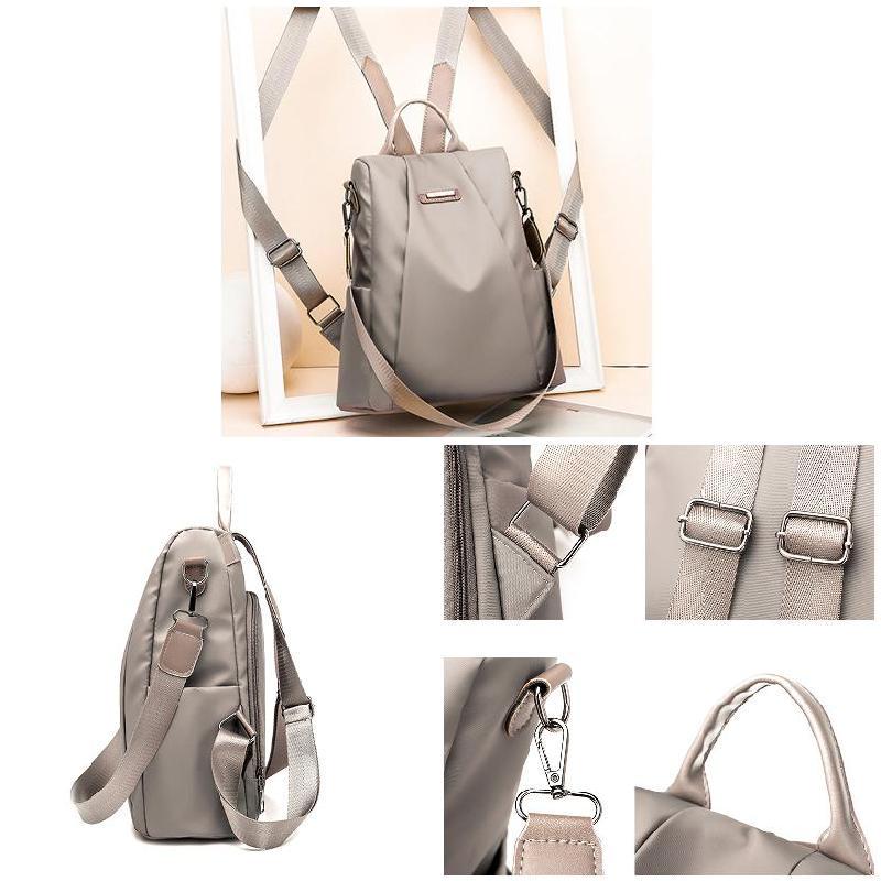 Anti-theft Double Shoulder Bags Women Waterproof Oxford Cloth Travel Backpack Nylon Backpacks Accessories for Travel Student