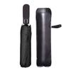 Black Pu Leather Umbrella Cover Case Portable Waterproof Umbrella Storage Pocket Water Absorbent Umbrella Bag Ultrafine