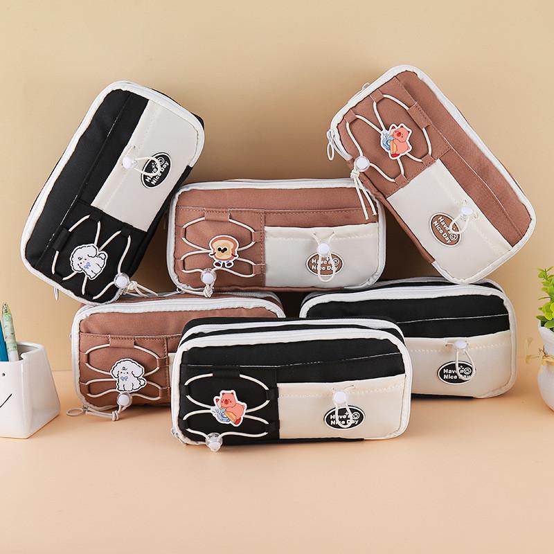 Girls Pencil Bag With Spacious Design And Polyester Construction For Elementary Students