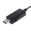 USB to D.C 5.5/3.5mm Power Cable Portable USB Power Booster 5V to 9V/12V Step Up Converter for Router Modem & Small Electronics
