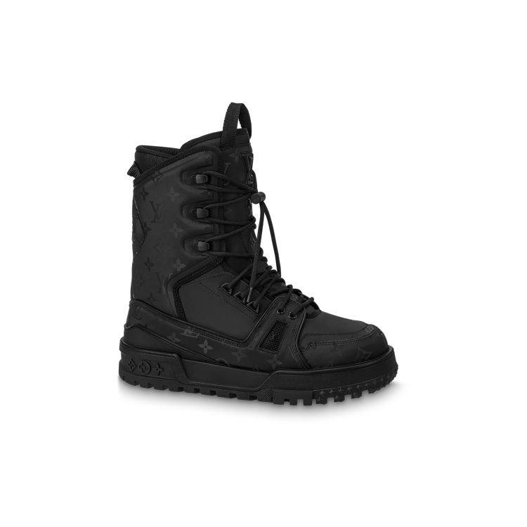 LOUIS VUITTON Lv Trainer Snow Snow Boots 'Black' 1AAS83