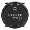 Hour Meter 99999.9 Hours AC DC Universal Hourmeter Fully Sealed Round Quartz Mechanical Hour Gauge 6‑80V