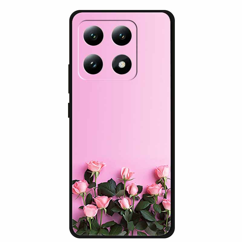 For Xiaomi 14T Pro 5G Case Cartoon Silicone TPU Soft Cases for Xiaomi 14T 5G Protector Covers Mi 14T 6.67'' Bumper Shells Capa14