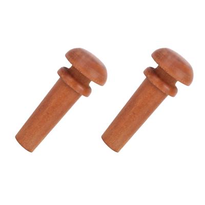 2 pezzi di alta qualità in legno di giuggiola per violino coda puntale accessori per strumenti musicali(Tipo B.)