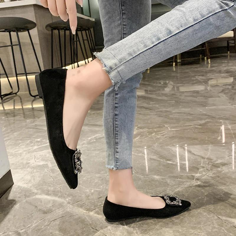 Fashion Leisure Flat Sole Single Shoes for Women's Boat Style Fashion Women's Loafers Comfortable Luxury Brand Women's Clothing